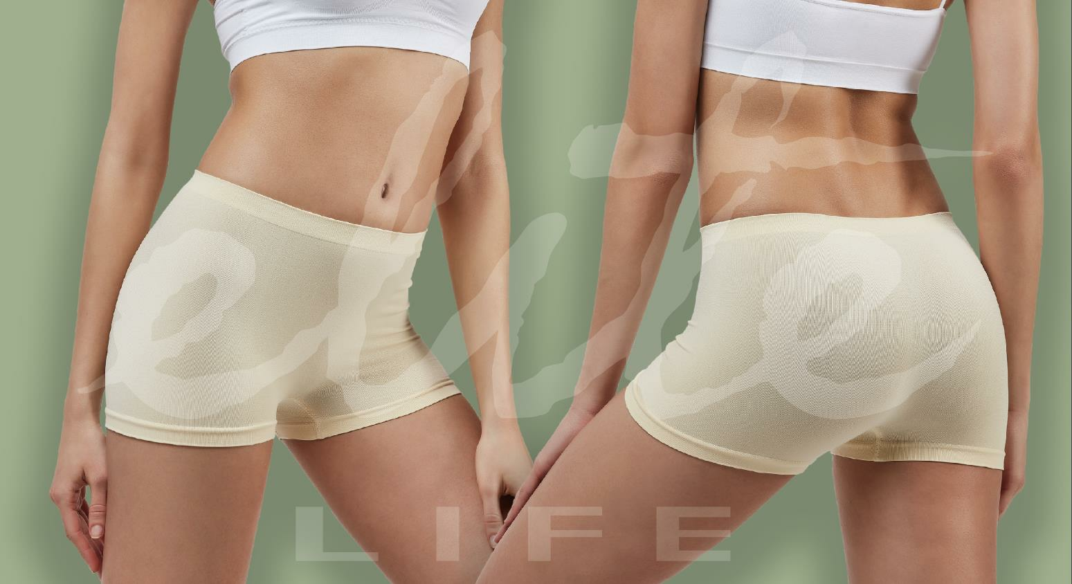 ELİTE LİFE 830 A-02 BAYAN PANTY BOXER ---TEN - -S-M