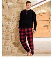 Pijamoni 782 Erkek Polar Tek Alt