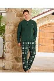 Pijamoni 782 Erkek Polar Tek Alt