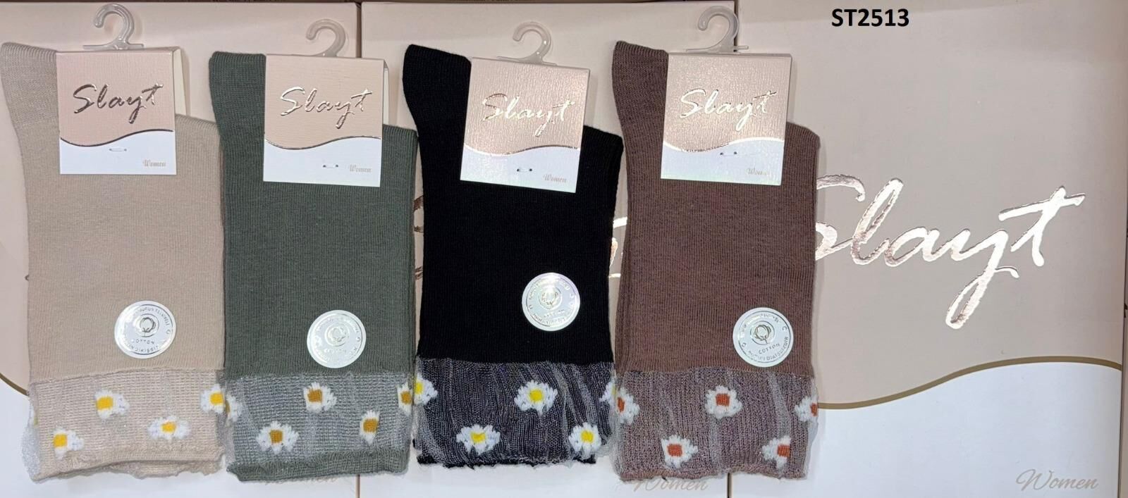 Slayt 2513 bayan penye çorap
