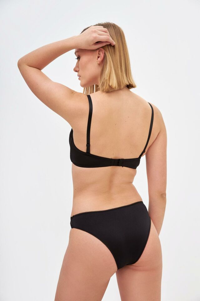 Nbb Hafif Destekli Dantel Detaylı Straplez Sütyen Takım 4697