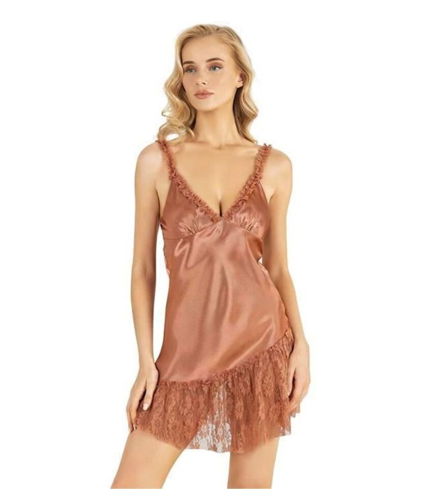 PRİMODA 8238 SATEN GECELİK
