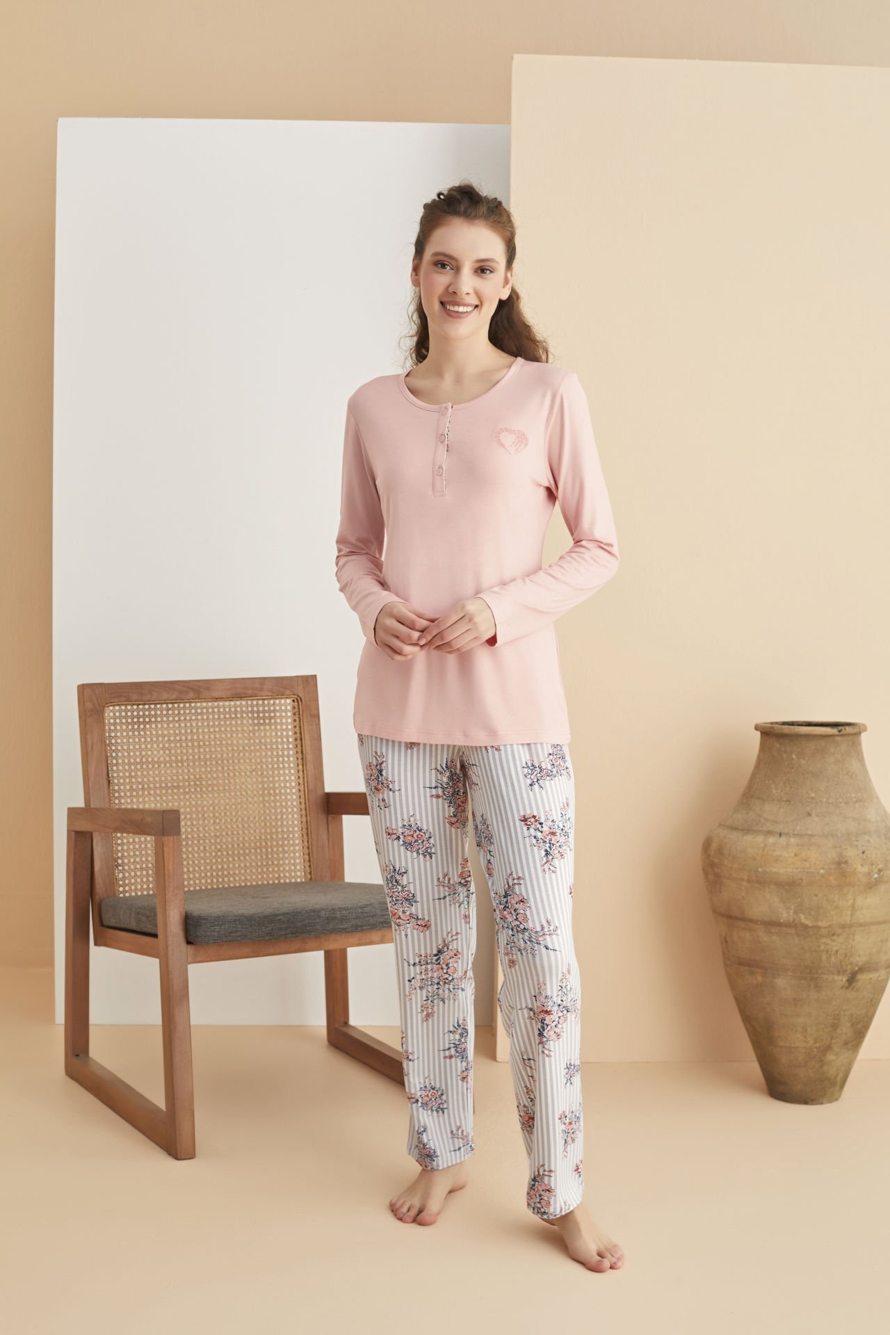 Rozalinda 3023 Kadın Pijama Takım