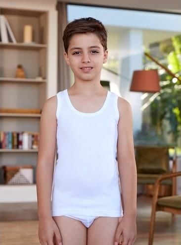 Berrak 1501 Çocuk Atlet -BEYAZ - 1/2