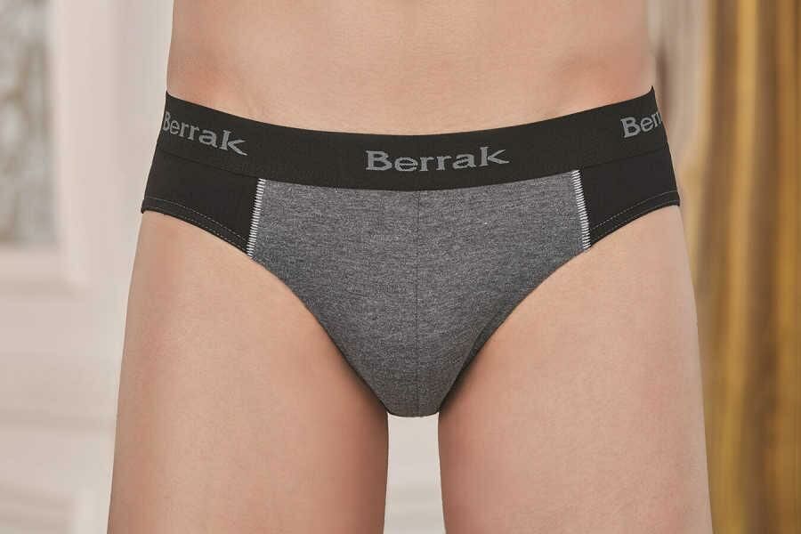 Berrak 1066 Erkek Slip --FÜME - -L