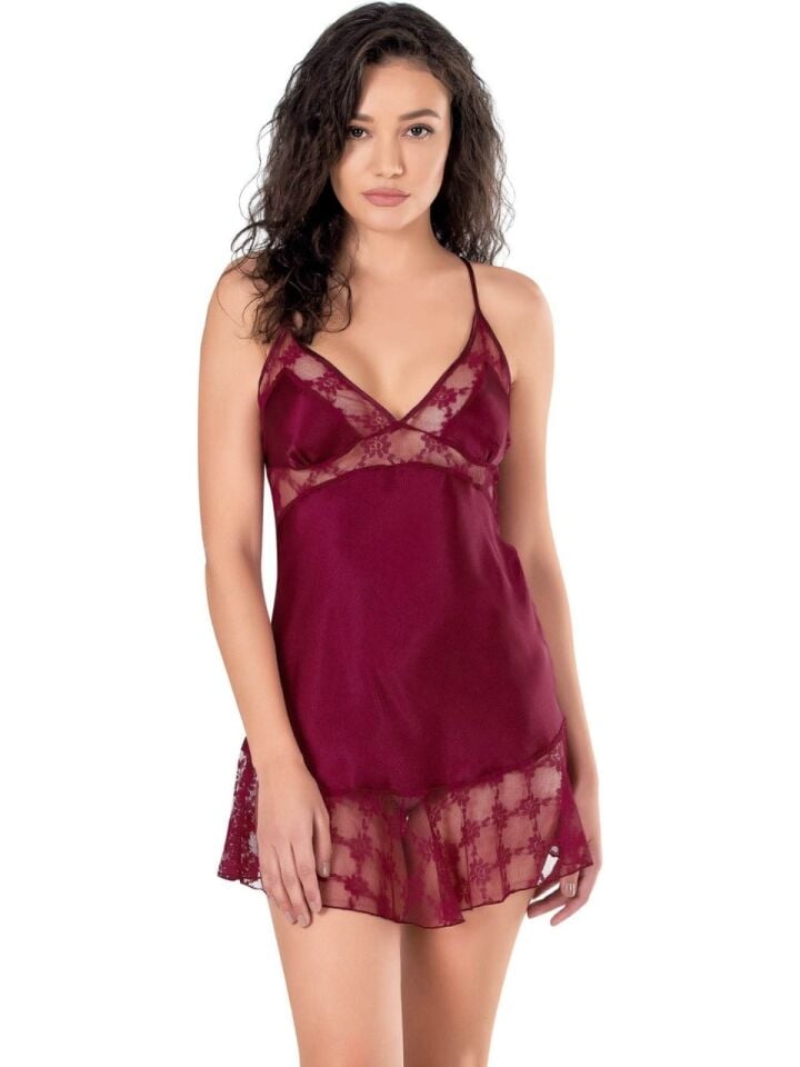 Primoda 8115 saten gecelik