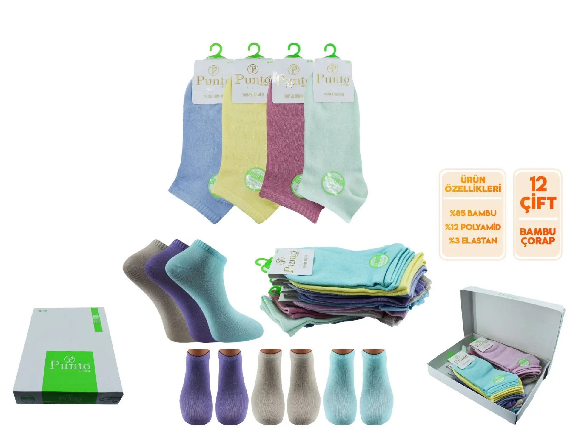 Punto 8484 Bayan Bambu patik