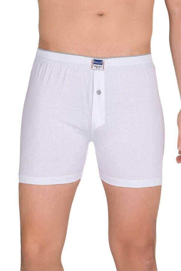 Berrak 1099 Erkek Boxer -BEYAZ - - M