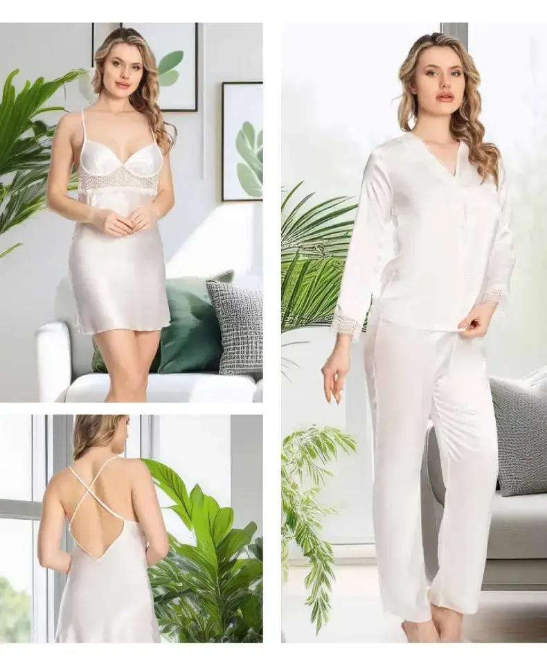 JEREMİ S365 SATEN DANTELLİ 6 LI SET