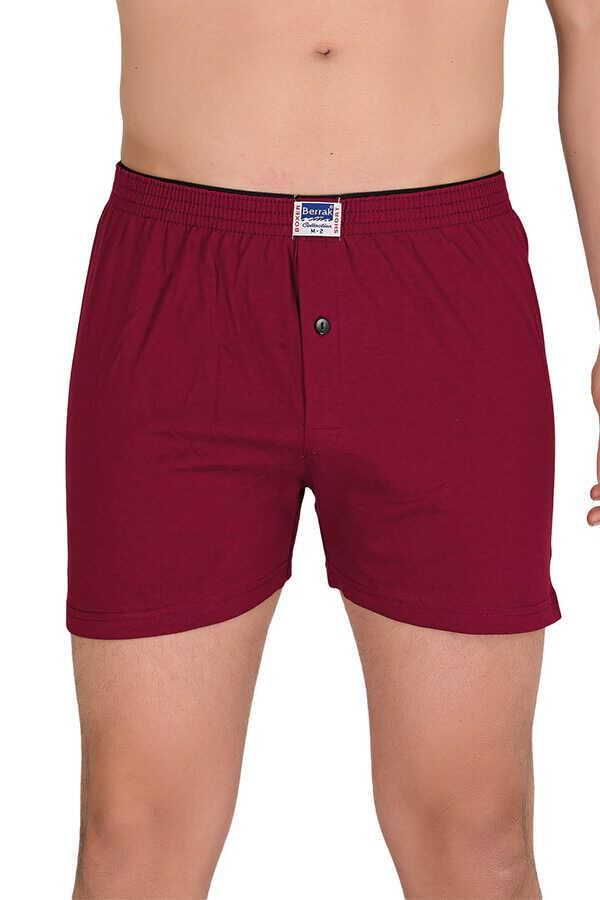 Berrak 1099 Erkek Boxer -BORDO - -3X
