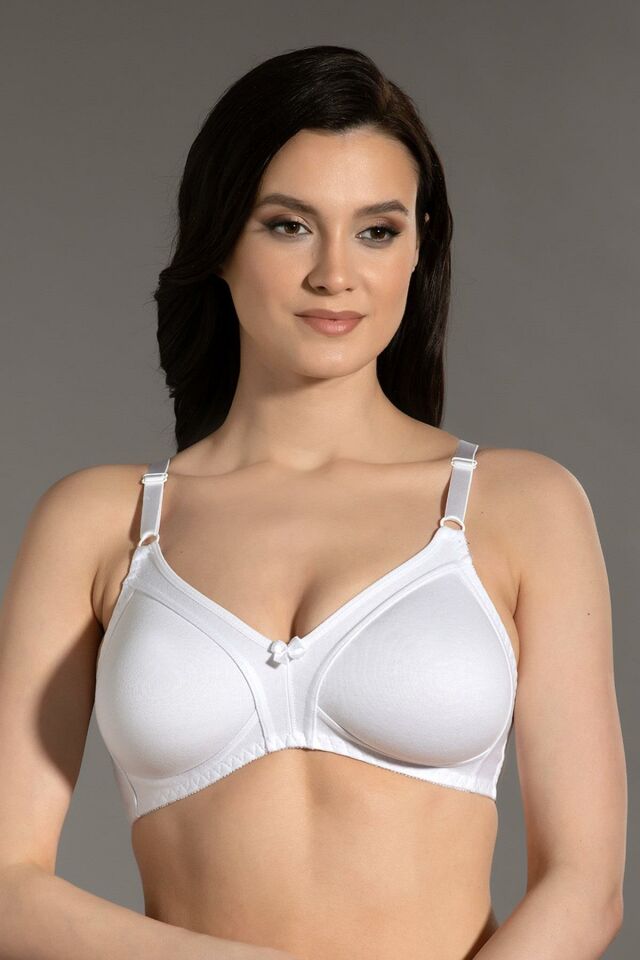 NEW BRA 1750 BAYAN SÜTYEN -90B - -BEYAZ