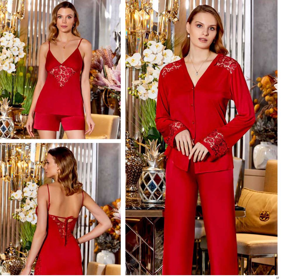 Jeremi K135 Penye 6 Lı Dantelli Set