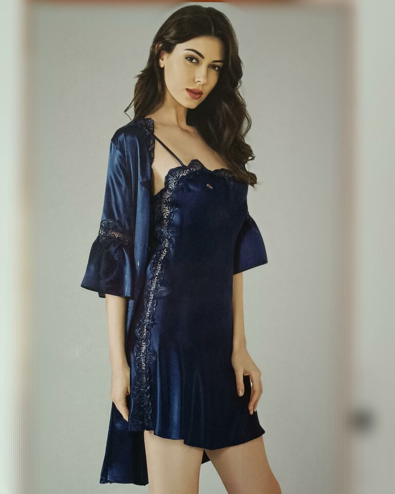 AHU 7618 2 Lİ KISA GECELİK
