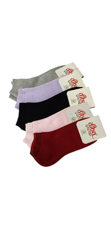 DİBA 203 BAYAN SADE HAVLU PATİK