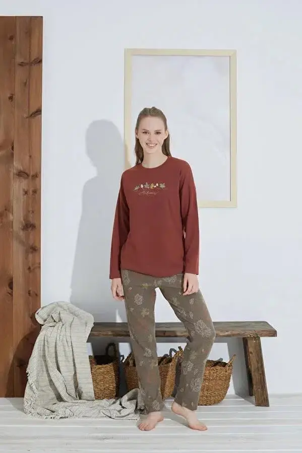 Rozalinda 2802 Bayan Pijama Takım