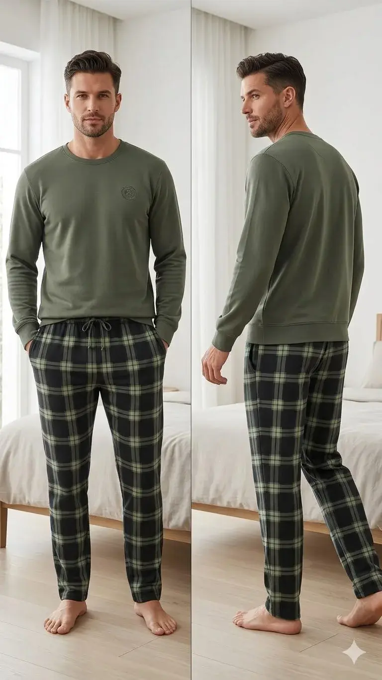 Pijamangel 7124 Erkek Pijama Takımı