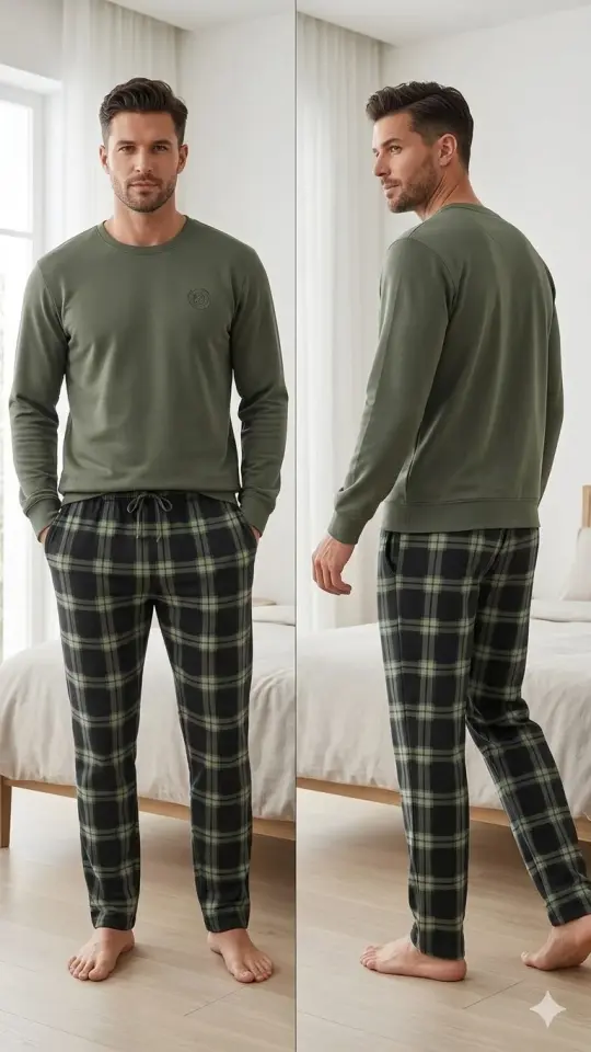 Pijamangel 7124 Erkek Pijama Takımı