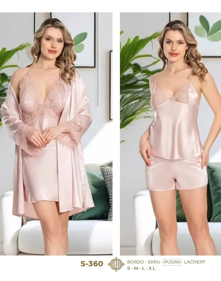 JEREMİ S360 SATEN DANTELLİ 6 LI SET