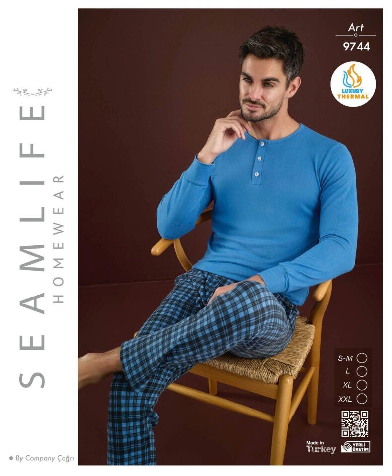 Seamlife Erkek Termal Pijama Takım