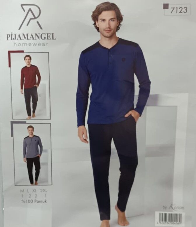 Pijamangel 7123 Erkek Pijama Takımı