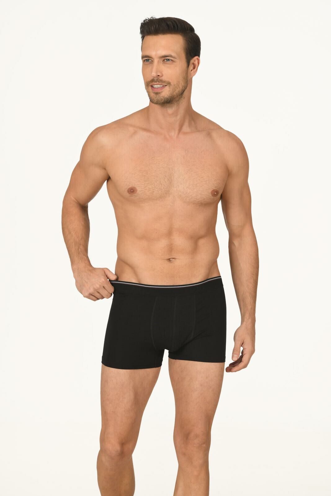 Nbb 735 Erkek Modal Boxer -SİYAH - - M
