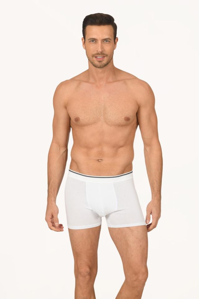 Nbb 735 Erkek Modal Boxer -BEYAZ - - M