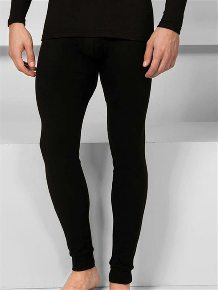 Berrak 759 Erkek Termal Alt -SİYAH - -XL