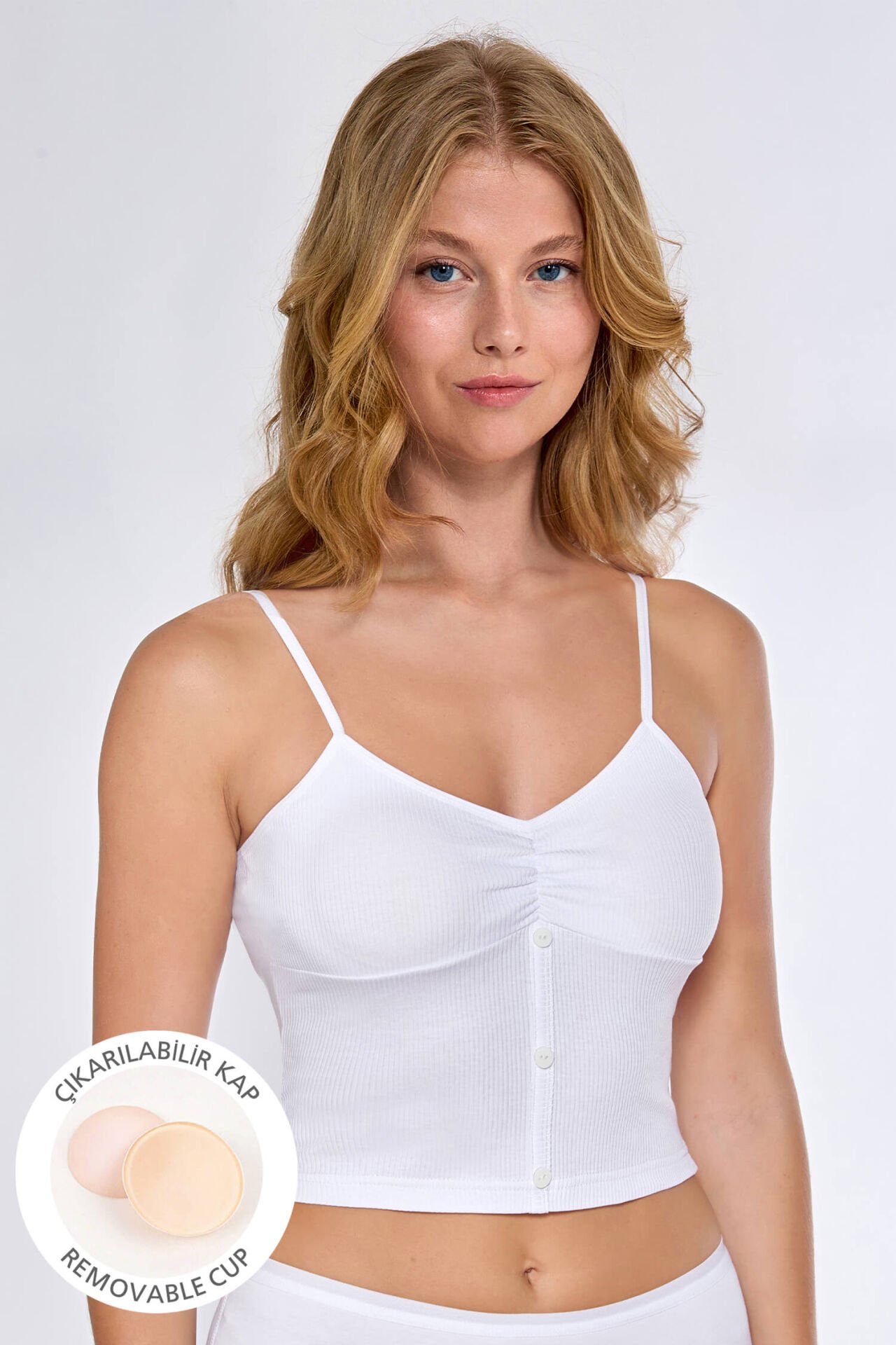 Berrak 7052 bayan ip askılı büstiyer