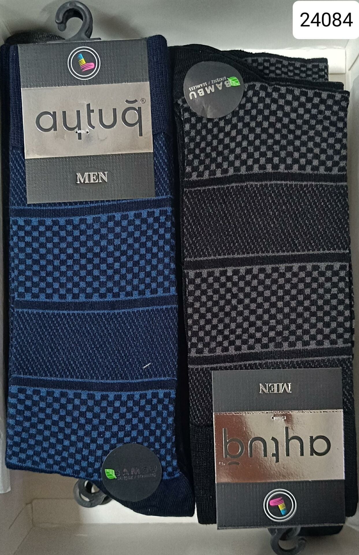 Aytuğ 24084 erkek bambu çorap mevs
