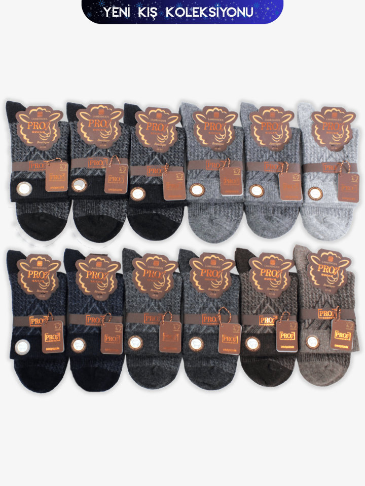PRO 13452 ERKEK LAMSWOOL KISA KONÇ