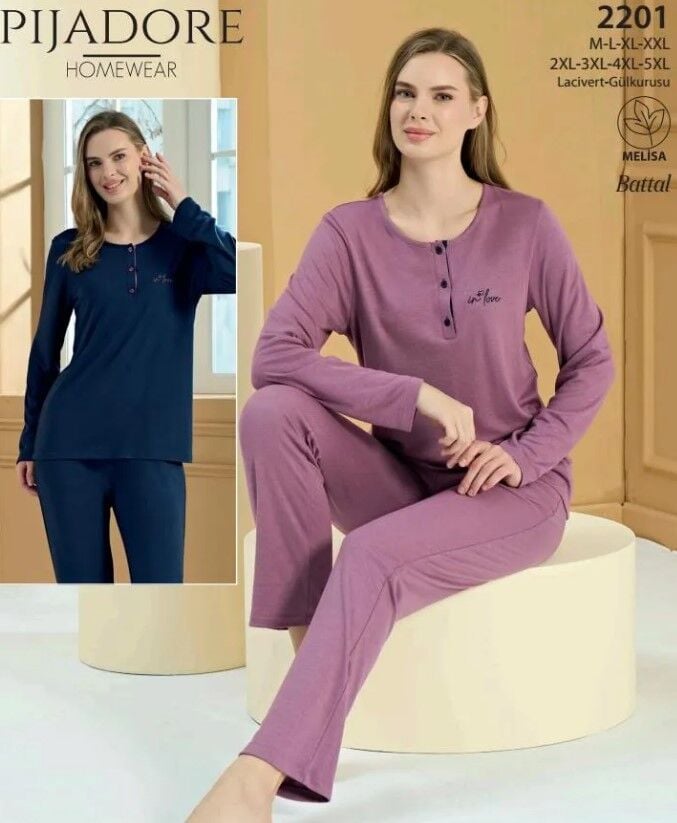 Pijadore 2201 bayan pijama takımı