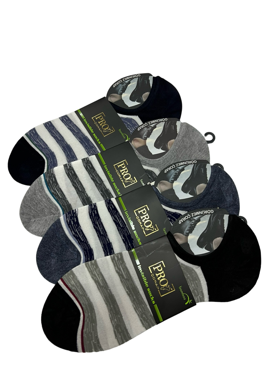 Pro 10783 Erkek Bamboo Sneaker Çorap