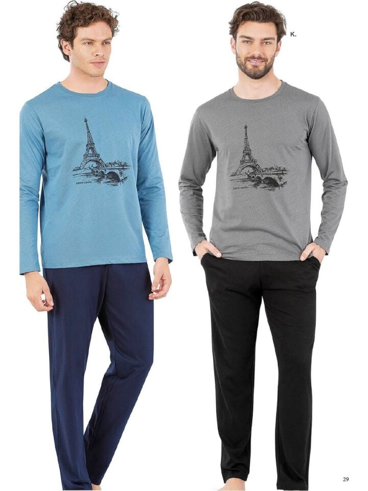 Pierre cardin 6064 Erkek Pijama Takım