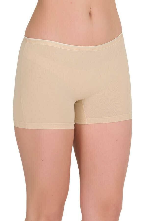 Berrak 2101 Bayan Lıcra Boxer Short ---TEN - -- S