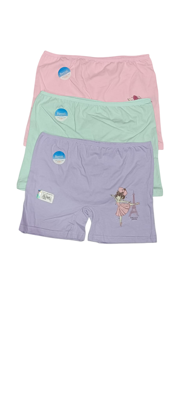 Berrak 6934 Kız Çocuk Boxer