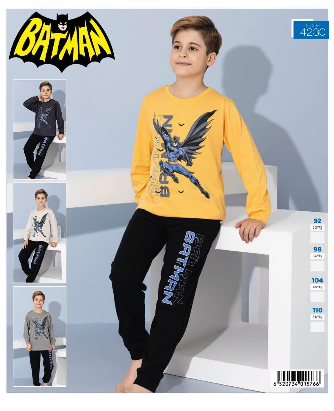 Tarık 4230 çoçuk pijama takım 3/4/5/6