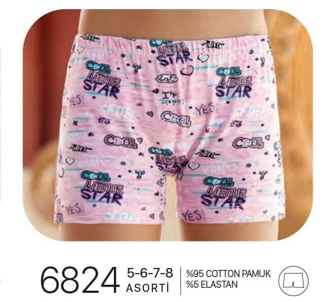 Berrak 6824 Kız Boxer