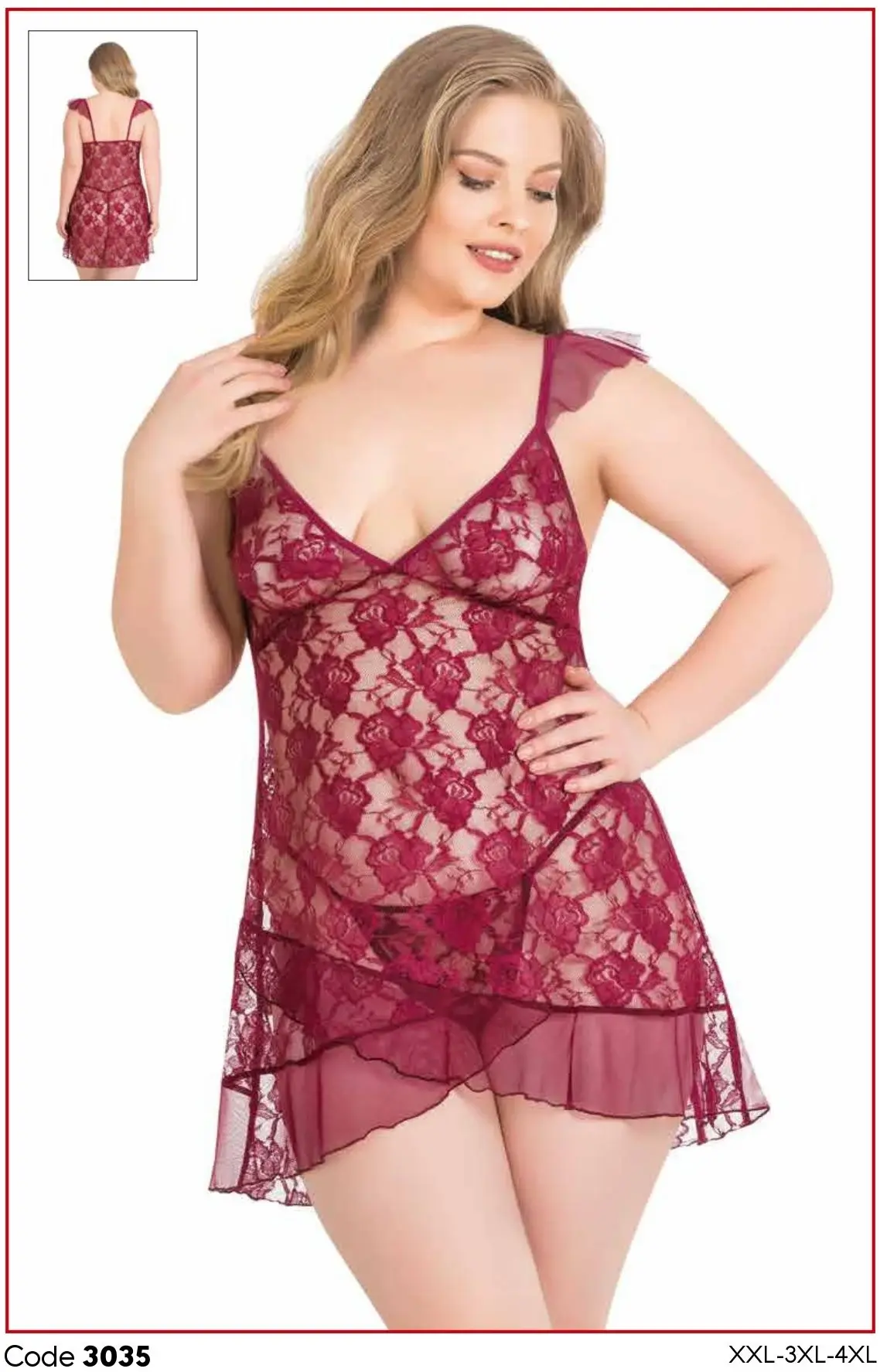 Primoda 3035 T.Kısa Gecelik