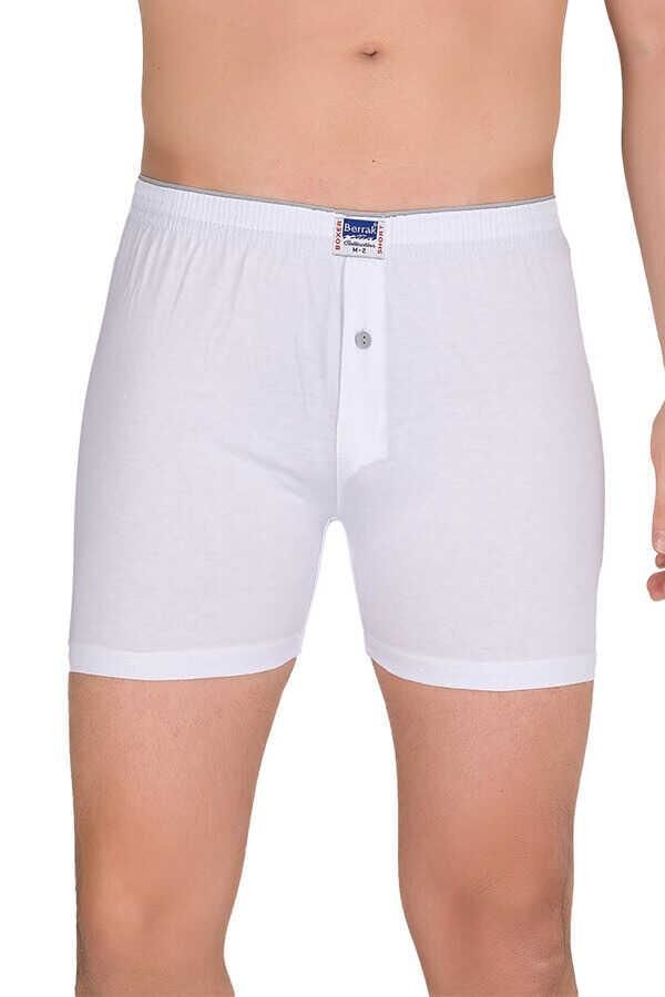 Berrak 1099 Erkek Boxer -BEYAZ