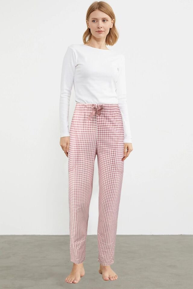 Pijamoni 490 Süet Tek Alt