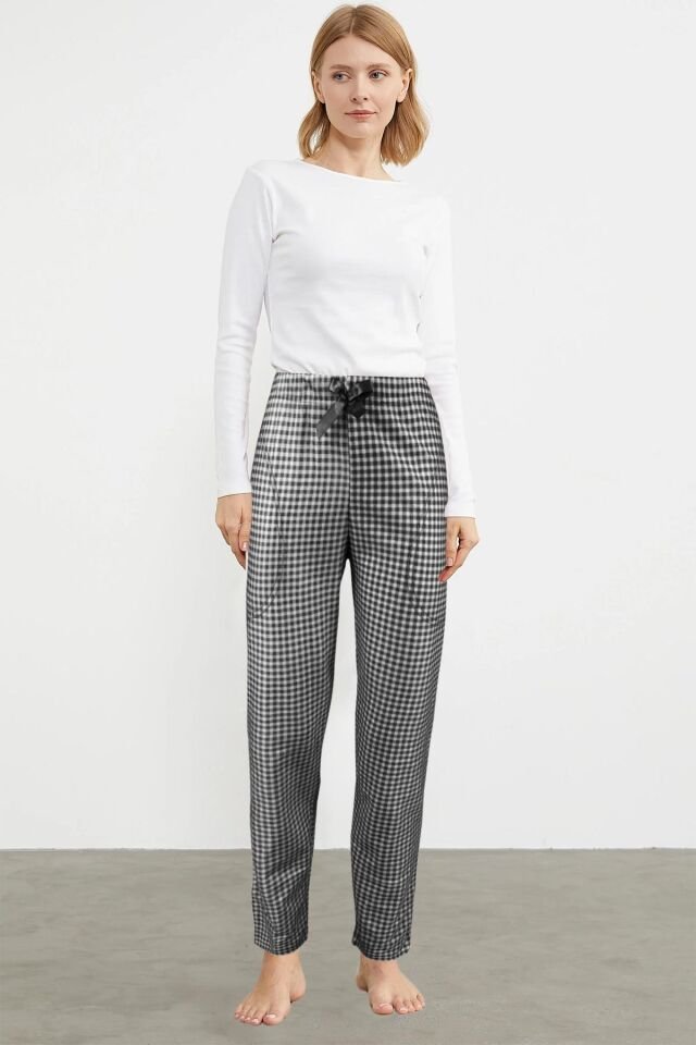 Pijamoni 490 Süet Tek Alt