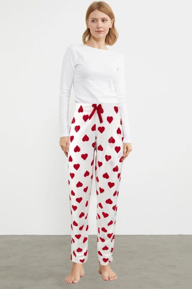 Pijamoni 490 Süet Tek Alt