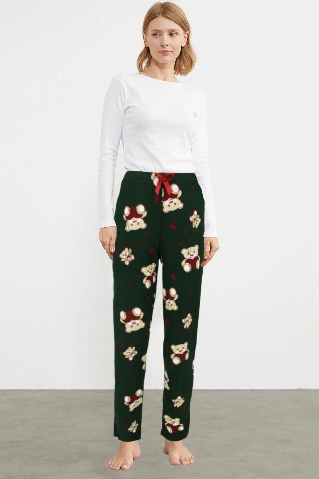 Pijamoni 490 Süet Tek Alt