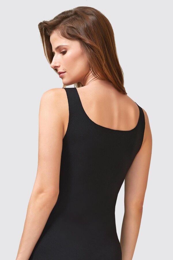 Berrak 7033 Bayan Genş Askılı Atlet Lazer Kesim