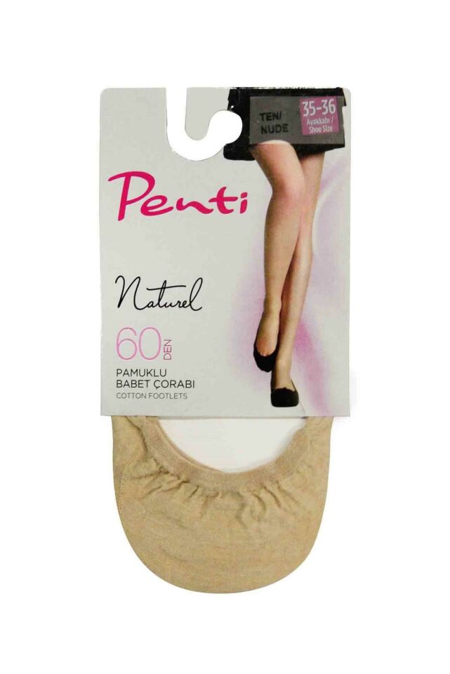 Penti Kotton Suba Patik Çorap -57 - -1/2