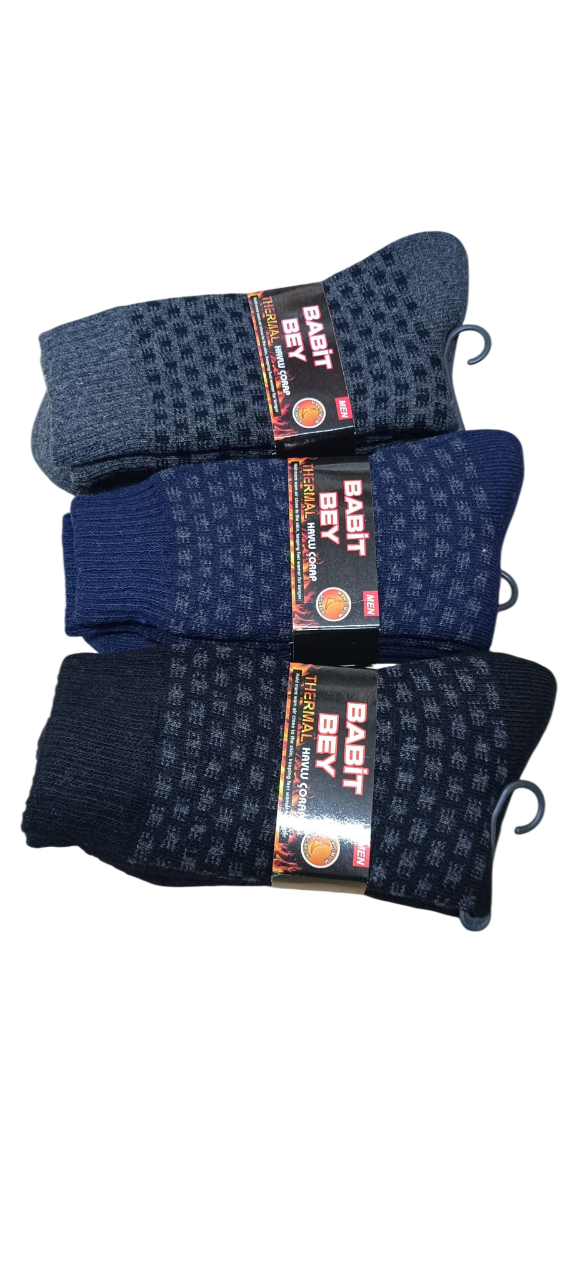 Babit Erkek Termal Havlu Çorap